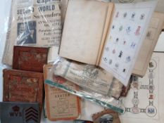 A group of four albums of Crests and monograms late Victorian and Edwardian,