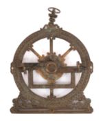 A late 18th /early 19th century brass Astrolabe, unsigned,
