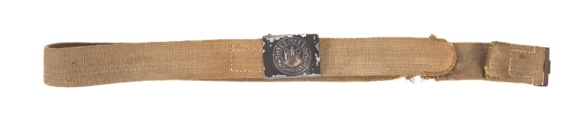 A WWII German field belt.