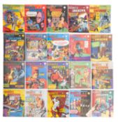 A collection of comics 'Amazing Stories of Suspense' (33), 'Uncanny Tales' (22),