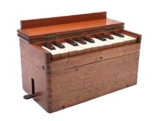 A JW Holder box Harmonium.