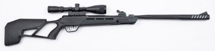A Crossman Multishot Trailhawk break barrel air rifle. Serial number 6-CMT7SXW, .