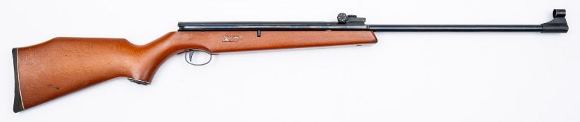 A Webley and Scott Viscount Sidelever air rifle. Serial number 52218, .