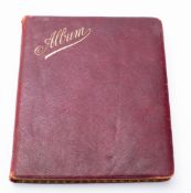 An early 20th Century autograph album relating to the Cheshire County Training College