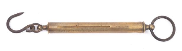 A set of Hardy Bros of Alnwick spring balance angling scales.