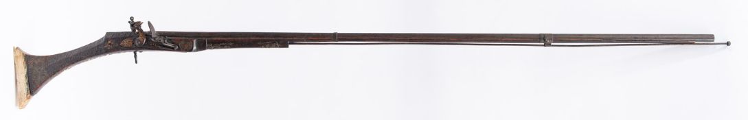 A late 19th century Turkish or Balkan Jezail,