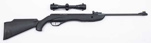 A Crossman Phantom break barrel air rifle. Serial number N23X04859, .
