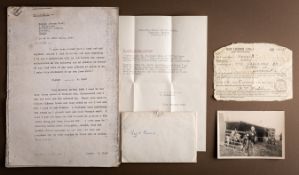 Ronald Kray (1933 - 1995). A gun licence, serial number 00917 issued by Bethnal Green Borough Office