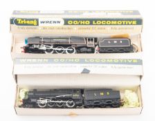Two Wren LMS OO/HO gauge steam locomotives and tenders.