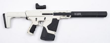 A Crossman ST0-1 .177 calibre CO2 BB gun, serial number 23F042451 in original box. .