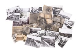 A collection of thirty eight WWI aerial photographs,