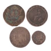 An 1808 Spanish 8 Reales coin.