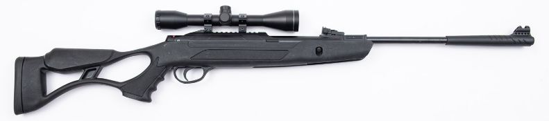 An Edgar Brothers Air Tact break barrel air rifle. Serial number 70-G21HT-072298, .