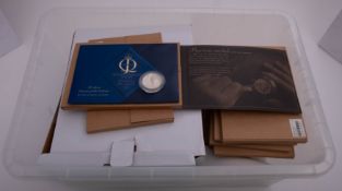 The Queens Diamond Jubilee base proof collection. With 17 cupro-nickel coins with Royal Mint box.