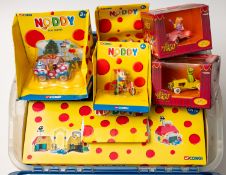 A collection of Corgi Toys Noddy in Toyland diecast vehicles.