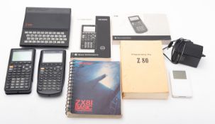 A Sinclair ZX81 personal computer.