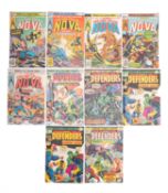 A collection of Marvel comics including American issues 'Sub-Mariner' (29),