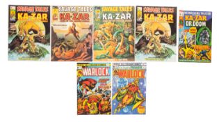 A collection of Marvel comics including American issues 'Doctor Strange' (18),