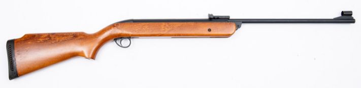 A BSA Mercury break barrel air rifle. Serial number 7478, .