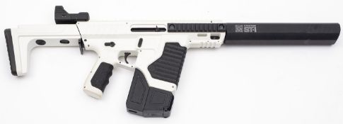 A Crosman ST-1 CO2 powered air rifle.