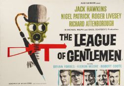 'The League of Gentleman' reproduction film poster on canvas,