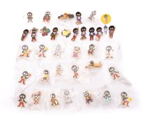 A Collection of Robinson's badges, mainly Musicians and Golden Shred sports figures etc,