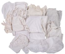 A collection of linen whitewear.