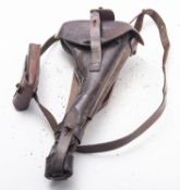 A German LP.08 'Artillery Luger' holster set