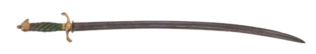 A late 18th/early 19th century German hunting hanger,