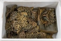 Lantern clock crestings a selection of one hundred and fifty cast-brass lantern clock crestings to