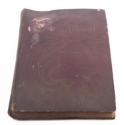 An Edwardian postcard album and contents, mainly GB topographical