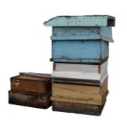 A part beehive of six section (incomplete)