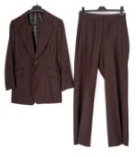Three vintage two piece jacket sets, including a grey 'Eastex' lady's jacket with matching skirt,