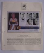 A 2002 Golden Jubilee half sovereign coin cover.