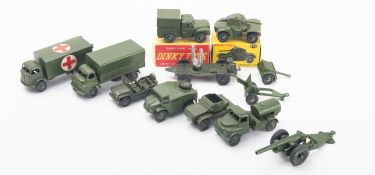 A Dinky diecast Armoured Car number 670 in original box.