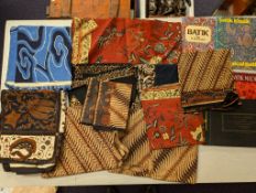A collection of contemporary Batik panels.