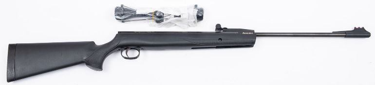 A Remington Express Tactical break barrel air rifle. No visible serial number, .