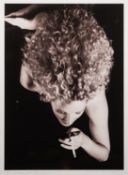Eric Howard (British, Contemporary) - Woman smoking a cigarette - Photographic print