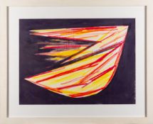 *William Gear RA FRSA RBSA (Scottish, 1915-1997) - Untitled (Abstract composition in red,