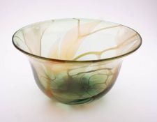 Siddy Langley [Contemporary] a glass bowl of flaring form,