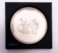 The Lincoln Mint, 1972 Annual Plate, 'Dionysos et Pallas Athena', after Salvador Dali,