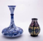 Two Moorcroft pottery vases,