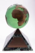 'The Chief Executive's Award', a green glass,