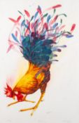 Mary Ann Rogers (British Contemporary) - 'Gleaning' - Limited edition print -
