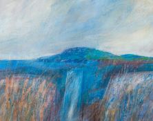 Colin Giles (British, 20th Century) - Coastal landscape - Gouache - 43.5 x 55cm, 66 x 76.