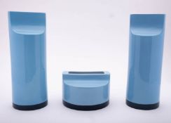 Ettore Sottsass for Habitat three 'Fischietto' vases,
