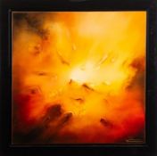 Contemporary School - Abstract - Acrylic on canvas - 60 x 61cm, 71.