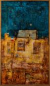 Anonymous (Contemporary) - 'Visitez la Cote d'Azur' - Mixed media on canvas - 181.5 x 102.
