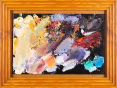 *Robert O. Lenkiewicz (British, 1941-2002) - The artist's palette - 21 x 31.5cm - 30 x 40.