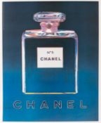 Two posters. Andy Warhol (American, 1928-1987) - 'Chanel, No. 5 Chanel' - Each 76 x 63cm unframed.